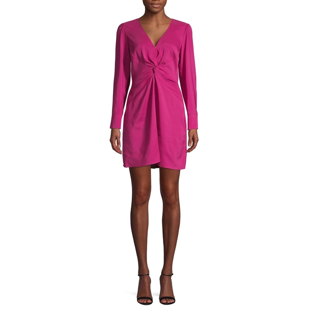 Parker gathered mini dress
